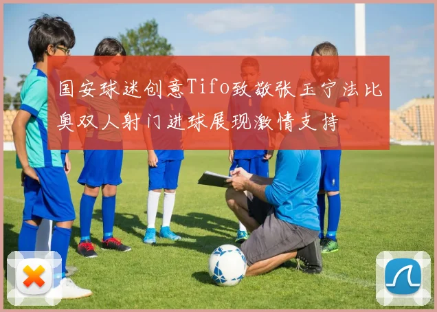 国安球迷创意Tifo致敬张玉宁法比奥双人射门进球展现激情支持